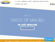Tablet Screenshot of malibutan.net